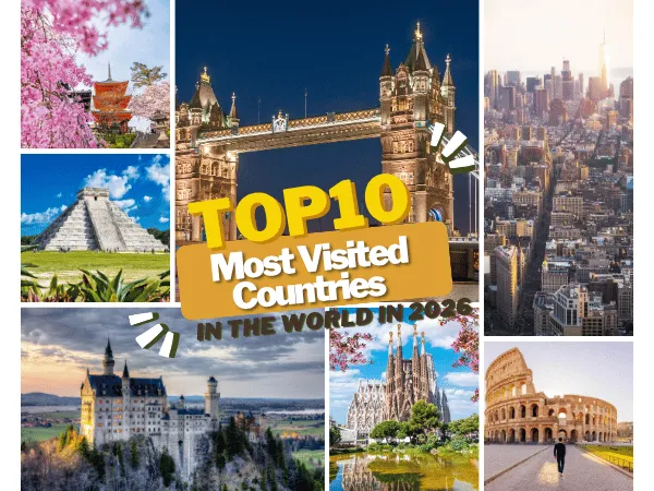 top 10 most visited countries in the world in 2026
