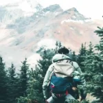 lessexplore-hiker-pine-forest-mountain