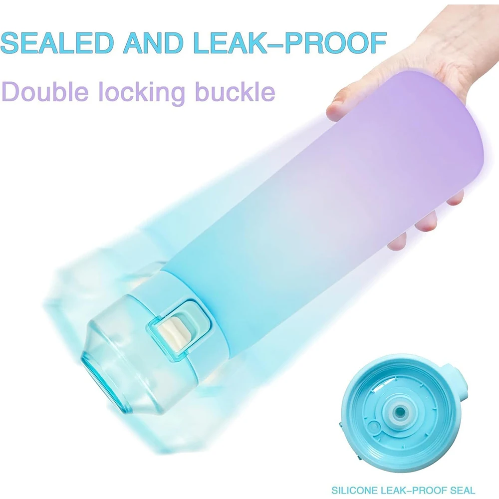 650ML BPA-Free Sports Air Water Bottle with Scent Pods 4
