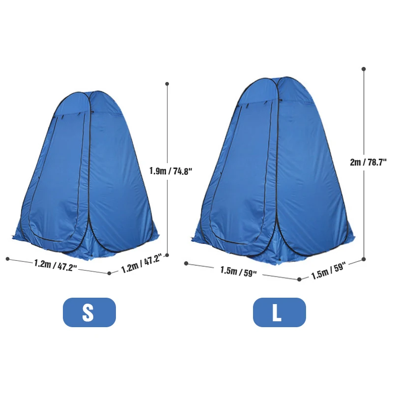 Portable Pop-Up Camping Shower Tent 4