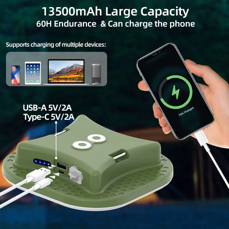 Rechargeable Smart Camping Lantern with Bluetooth 6