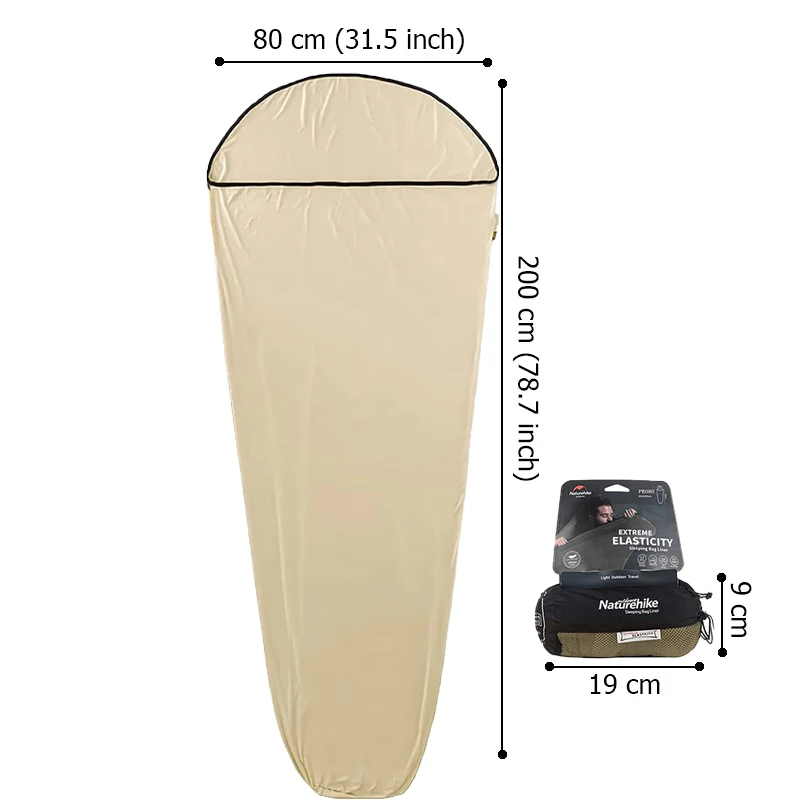 Sleeping Bag Liner Ultralight High Elastic Portable Camping Pocket Sleeping Bags 5