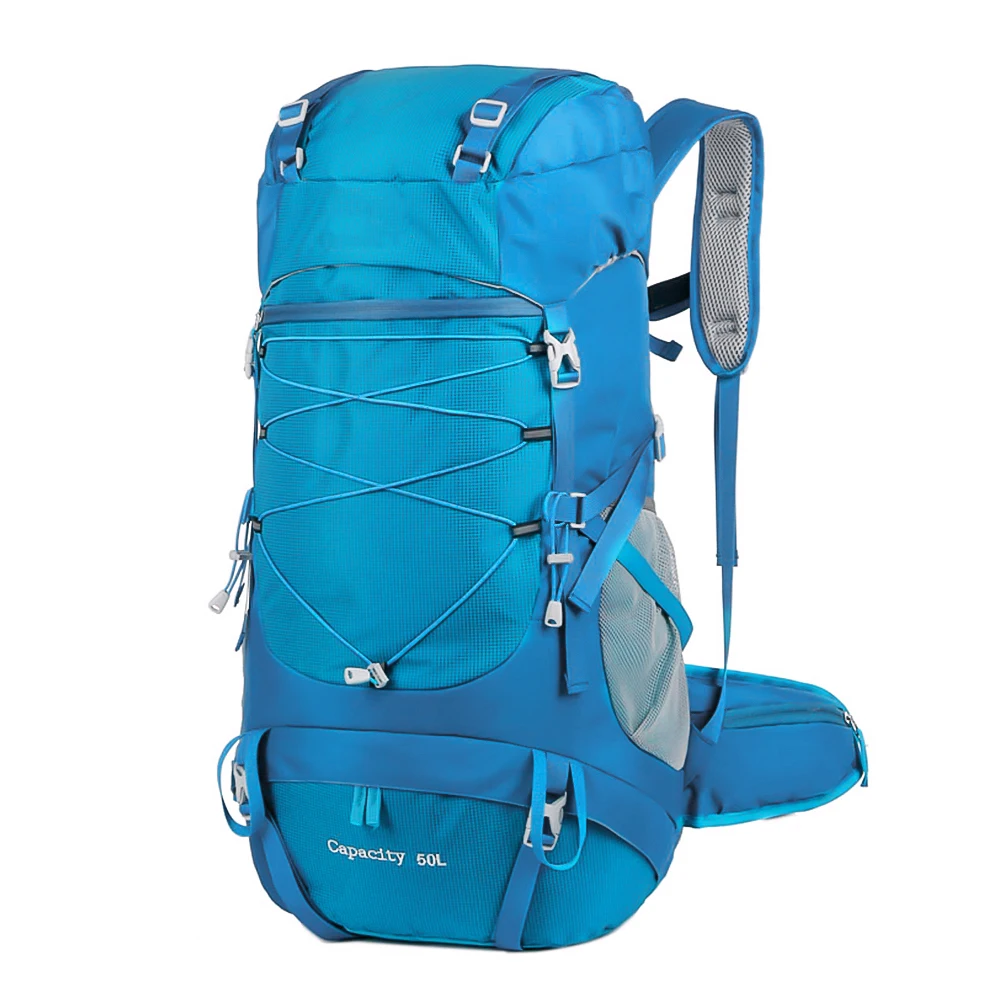 50L Hiking Backpack with Rain Cover for Camping 7