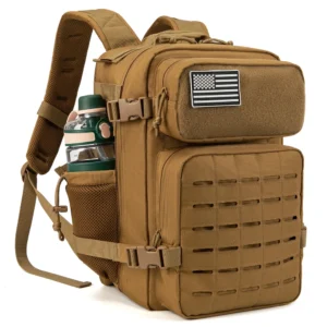 25L Tactical Backpack Outdoor Bag for Fitness MOLLE Backpack GYM For Women/Men EDC Hiking Survival Rucksack Witch Bottle Holder 1