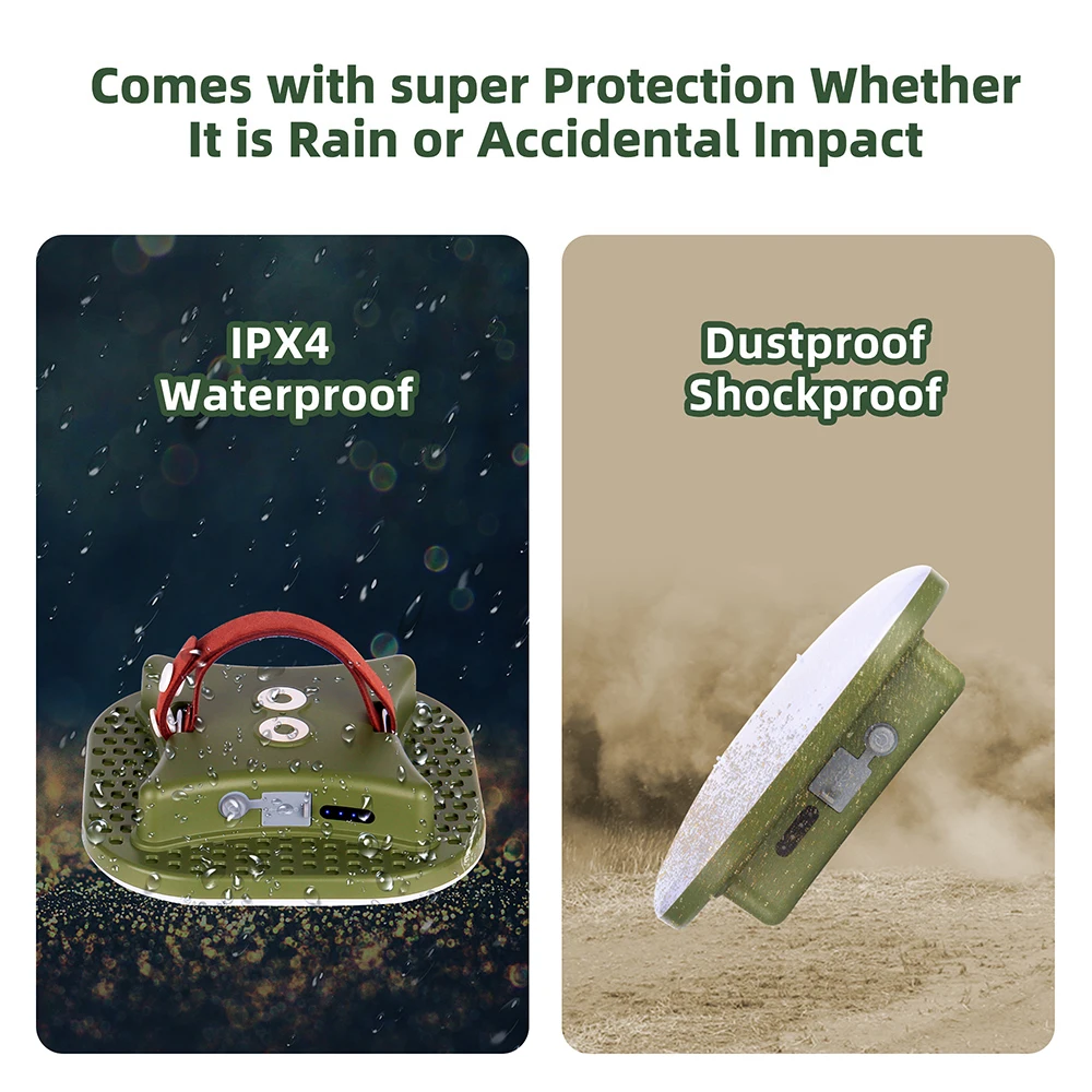 Rechargeable LED Camping Light with Power Bank 2