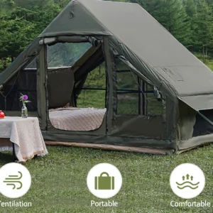 Portable Inflatable Camping Tent for 4-8 People 36